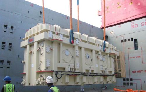 NATCO Complete Shipment of 346tn Transformer