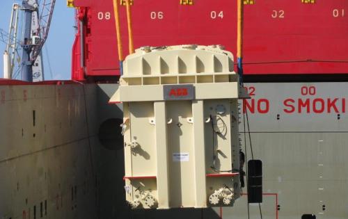 NATCO Complete Shipment of 346tn Transformer