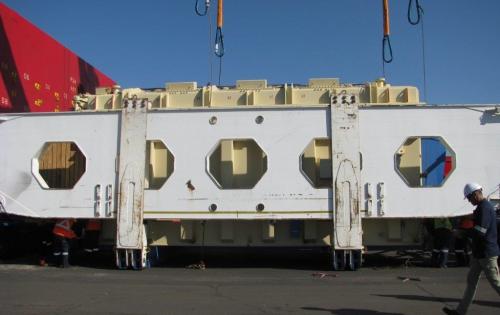 NATCO Complete Shipment of 346tn Transformer