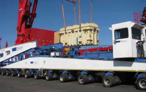 NATCO Complete Shipment of 346tn Transformer