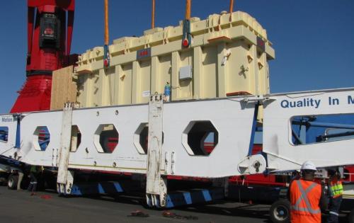 NATCO Complete Shipment of 346tn Transformer