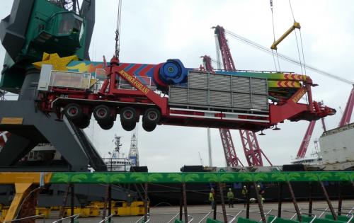 Spark Global Logistics Belgium Handle Shipment of Amusement Rides