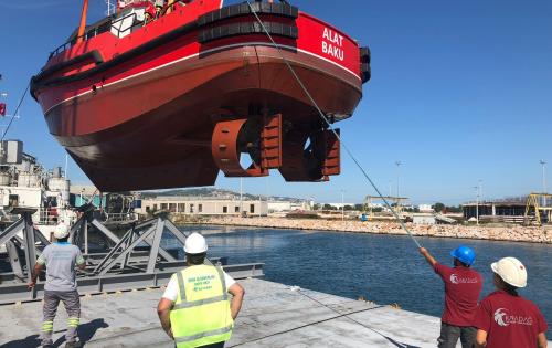 Element International Arrange Shipment of Tug Boats