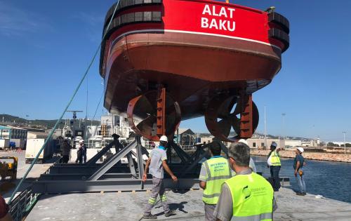 Element International Arrange Shipment of Tug Boats