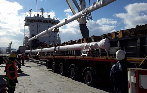 Element International with Transportation of Masts