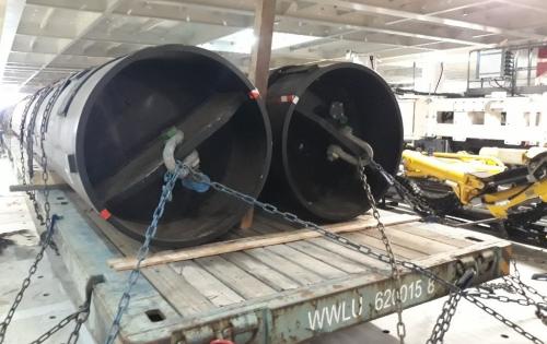 Wilhelmsen UAE Handles Import Shipment of Spud Columns