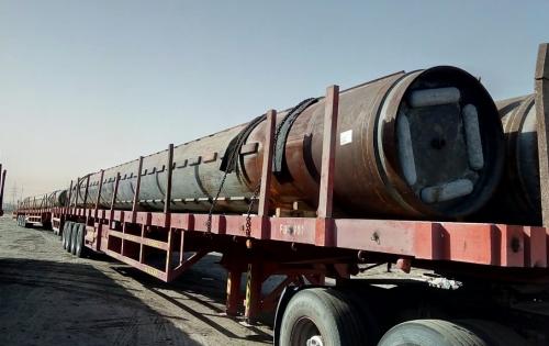 Wilhelmsen UAE Handles Import Shipment of Spud Columns