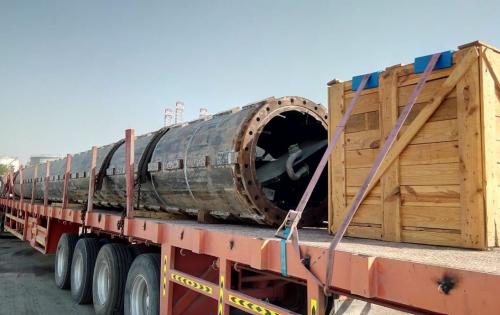 Wilhelmsen UAE Handles Import Shipment of Spud Columns