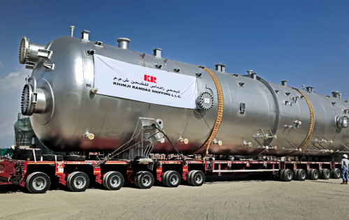 Khimji Ramdas Completes Haulage & Loading of Pressure Separators in Oman