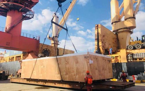 Uni-Home Handle Breakbulk Shipping of Annealing Furnace