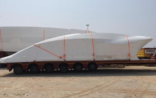 Wilhelmsen UAE Handle FRP Shipment to Bangladesh