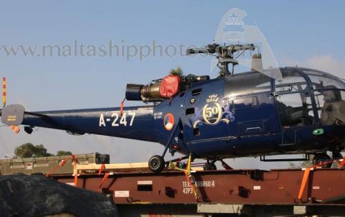 O&S Shipping & Nunner Logistics Handle 2 Helicopters