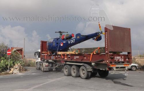 O&S Shipping & Nunner Logistics Handle 2 Helicopters