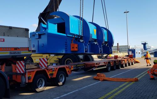 GRUBER Logistics Show their Expertise with Heavy Cargo