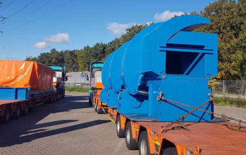 GRUBER Logistics Show their Expertise with Heavy Cargo