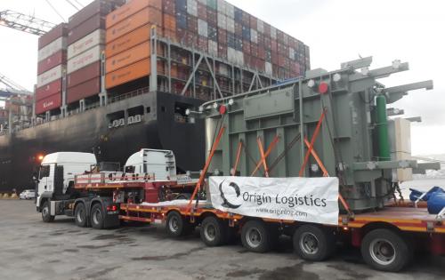 Origin Logistics with Loading of 2 Transformers in Turkey