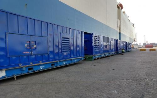 Wilhelmsen Dispatches Power Generation Equipment to the USA