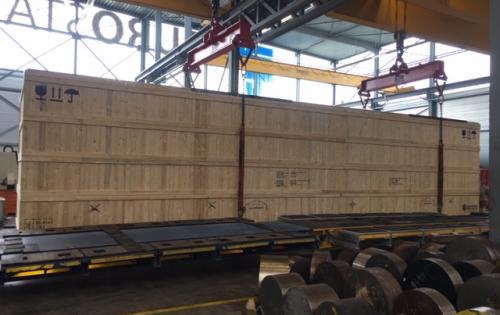 Europe Cargo Handle Shipping of Big 56tn Case