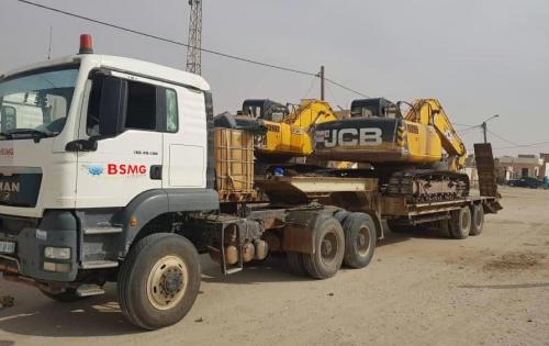 BSMG with Quick Delivery of Heavy Equipment