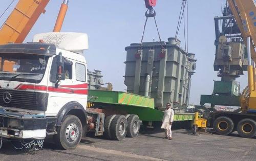 Star Shipping Pakistan Delivers Transformers to Kabul