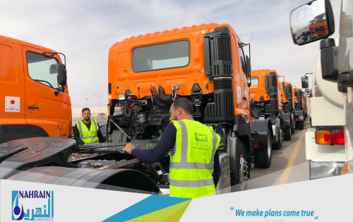 AlNahrain Complete Comprehensive Vehicle shipment in Jordan.