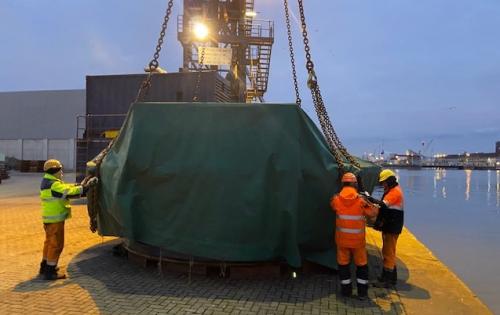 Europe Cargo Ship Crusher from Antwerp to Trois-Rivières