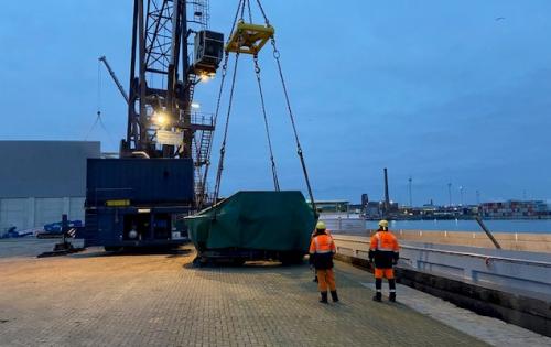 Europe Cargo Ship Crusher from Antwerp to Trois-Rivières