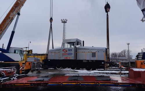 Livo Logistics Manages Transport of Locomotive