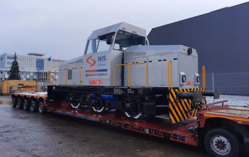 Livo Logistics Manages Transport of Locomotive