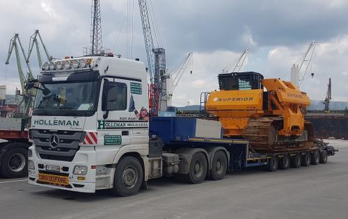 Livo Logistics Manages Shipment of Construction Equipment