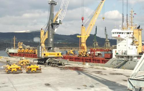 Livo Logistics Manages Shipment of Construction Equipment