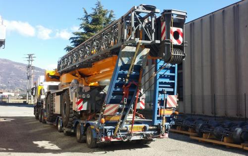 Livo Logistics Handles Mobile Cranes from Italy to North Africa