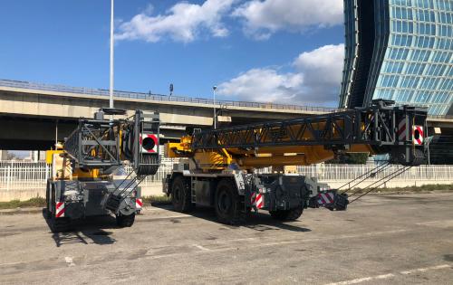 Livo Logistics Handles Mobile Cranes from Italy to North Africa