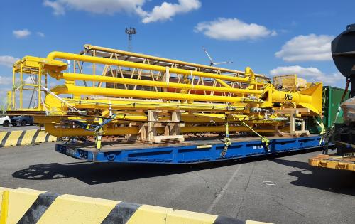 Wirtz Belgium Report Shipment of Loading Arm to Taiwan