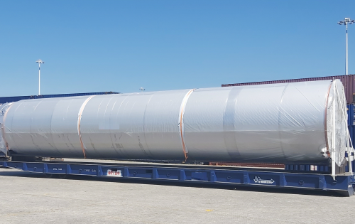 Pinto Basto & ABL Cooperate to Deliver Oversized Tanks