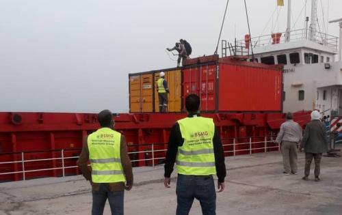 BSMG Handle Cargo at the Port of Nouadhibou