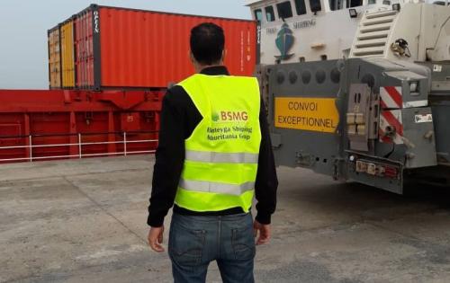 BSMG Handle Cargo at the Port of Nouadhibou