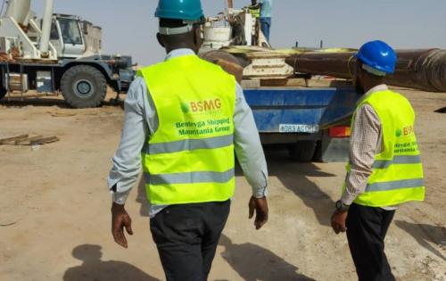 BSMG Handle Cargo at the Port of Nouadhibou