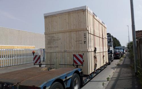 Livo Logistics Report Heat Exchangers from Italy to China