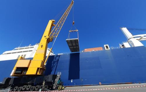 Wilhelmsen UAE Handle Static Shipments via RORO