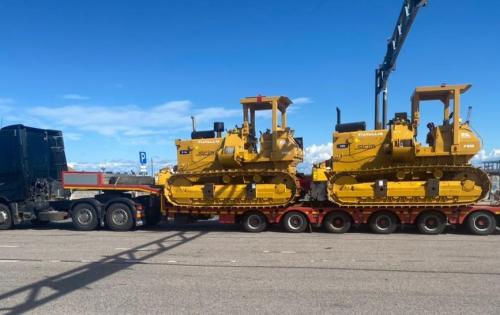 Eleven Danir 19 with Five Pipelayers from Mexico to Kazakhstan