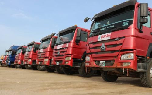 BSMG Load 3,800mt of Heavy Water Pipes at Port of Nouakchott