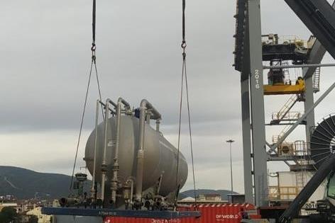 KGE Baltic Ship Surge Tank to Abu Dhabi