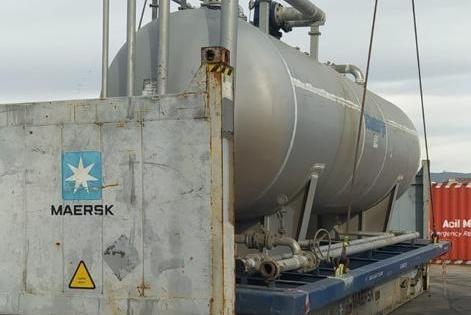 KGE Baltic Ship Surge Tank to Abu Dhabi