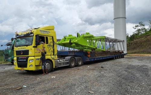 VN Projects have a Busy May with Transport of Crawler Cranes