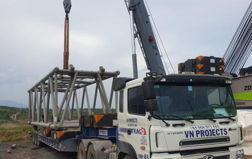 VN Projects have a Busy May with Transport of Crawler Cranes