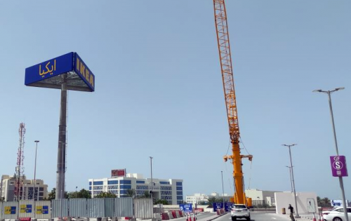 TransOcean Hungary Move Ikea Tower to Oman