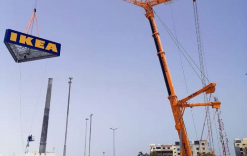 TransOcean Hungary Move Ikea Tower to Oman