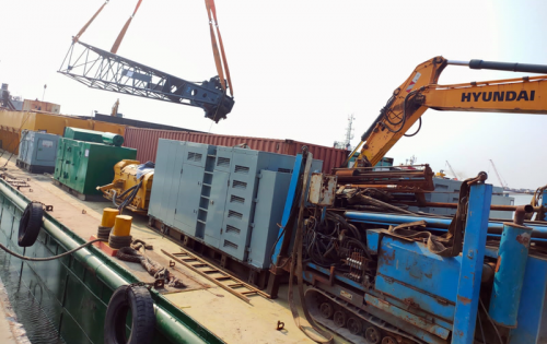 Wilhelmsen UAE Handle Breakbulk Shipment of Construction Equipment