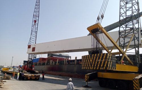 Noble Shipping Services Succeed in Heavy Lift Project